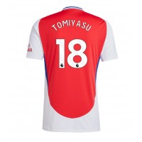 Arsenal Takehiro Tomiyasu #18 Fotballklær Hjemmedrakt 2024-25 Kortermet